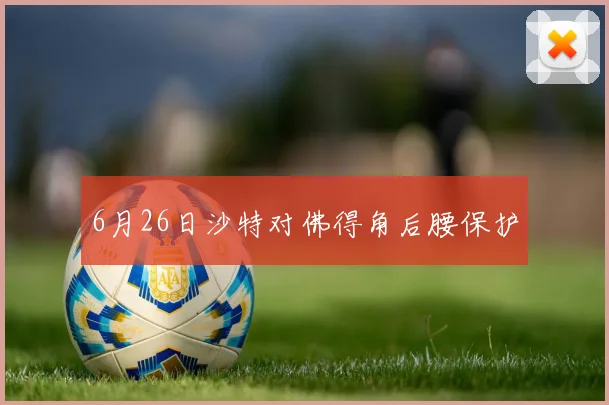 6月26日沙特对佛得角后腰保护